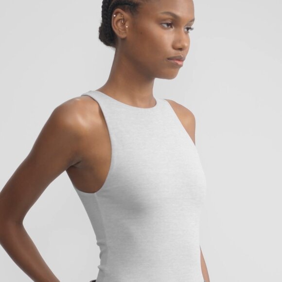 ARITZIA BABATON 90s BODYSUIT XS HEATHER CHROME BRAND NEW WITH TAGS! - Picture 10 of 16